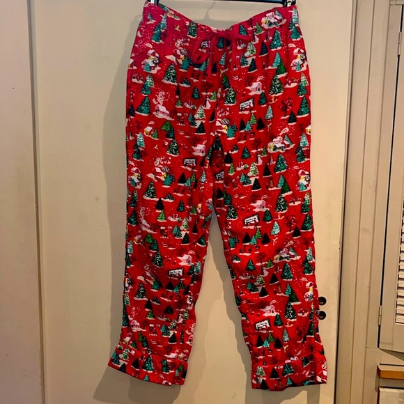 Cath Kidston London brand women’s flannel pajama pants only size medium - Picture 1 of 9